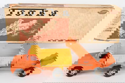 1964 TONKA DUMP & SANDLOADER w/ BOX
