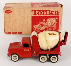 1963 TONKA CEMENT MIXER w/ BOX