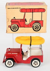 TONKA LIFE GUARD JEEP w/ BOX