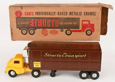 STRUCTO REFRIGERATED TRANSPORT TRAILER w/ BOX