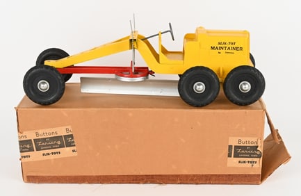 SILK TOYS ROAD GRADER w/ BOX
