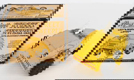 NYLINT WINDUP STREET SWEEPER w/ BOX