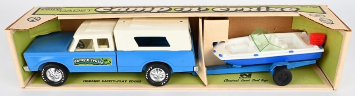 NYLINT CAMP N' CRUISE SET MIB