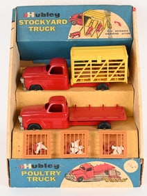 HUBLEY STOCKYARD & POULTRY TRUCKS w/ BOX