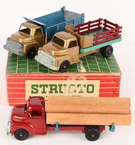 STRUCTO TRUCK ASSORTMENT w/ BOX