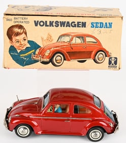 BANDAI BATTERY OP VOLKSWAGON SEDAN w/ BOX
