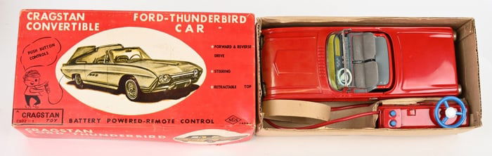 JAPAN BATTERY OP FORD THUNDERBIRD w/ BOX