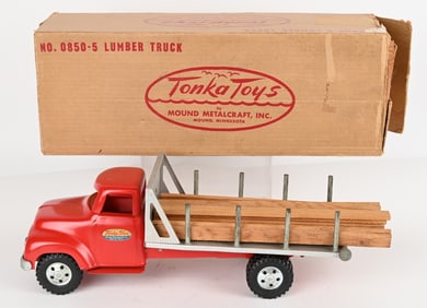 1954 TONKA LUMBER TRUCK w/ BOX