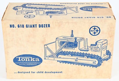 1962 TONKA GIANT DOZER MIB
