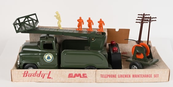 BUDDY L TELEPHONE LINEMAN MAINTENANCE SET