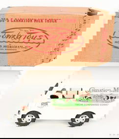 1955 TONKA CARNATION MILK TRUCK w/ BOX