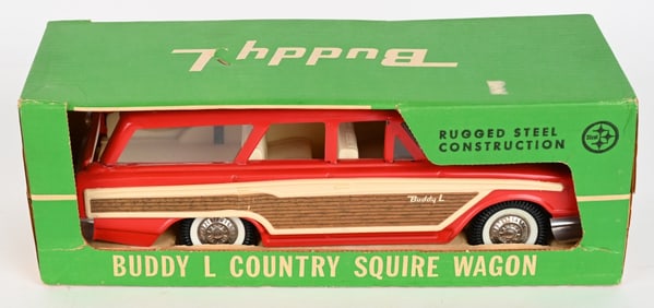 BUDDY L COUNTRY SQUIRE WAGON w/ BOX