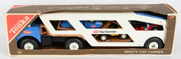 TONKA MIGHTY CAR CARRIER MIB