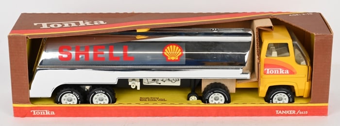 TONKA SHELL TANKER TRUCK MIB