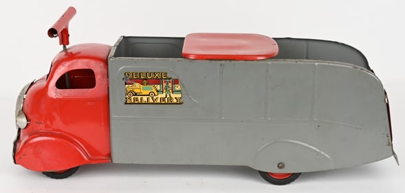 MARX DELUXE DELIVERY RIDE-ON TRUCK