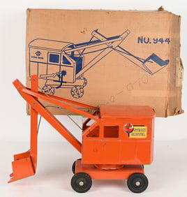 BUDDY L STEAM SHOVEL w/ BOX