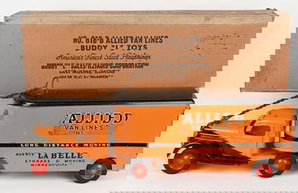 BUDDY L LA BELLE ALLIED VAN LINES TRUCK w/ BOX