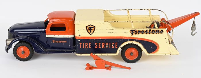 BUDDY L FIRESTONE WRECKER