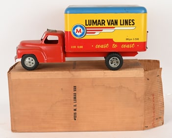 MARX LUMAR VAN LINES TRUCK w/ BOX