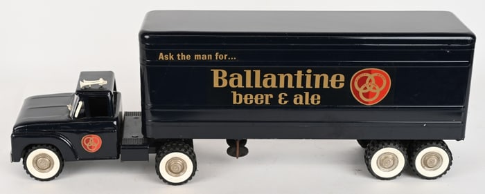 STRUCTO BALLANTINE BEER SEMI TRUCK