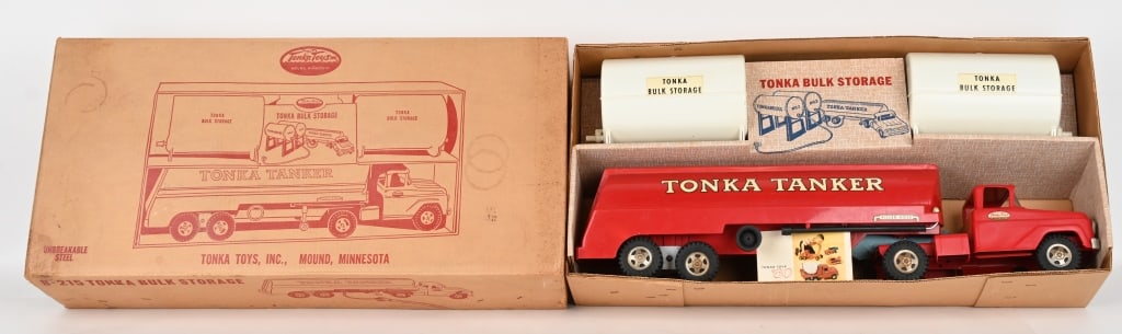 1960 TONKA BULK STORAGE SET MIB (1 of 8)