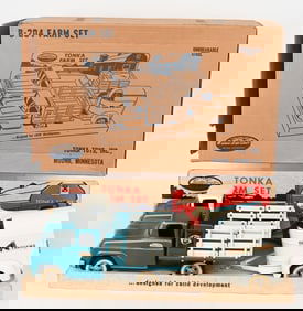 1959 TONKA FARM SET MIB