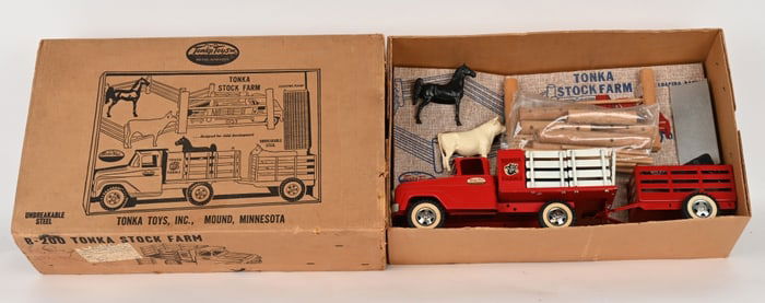 1959 TONKA STOCK FARM SET NOS
