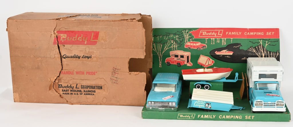 BUDDY L FAMILY CAMPING SET MIB (1 of 4)