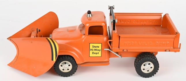 1957 TONKA HI-WAY HYDRAULIC DUMP w/ V PLOW