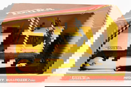 1978 TONKA MIGHTY BULLDOZER w/ BOX