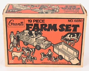 NYLINT GRANT'S FARM SET MIB