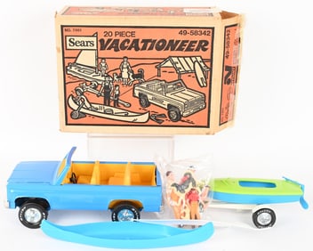 NYLINT SEARS VACTIONEER SET w/ BOX