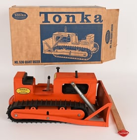 1963 TONKA GIANT DOZER w/ BOX