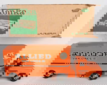 1963 TONKA ALLIED MOVING TRUCK w/ BOX