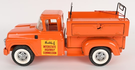 BUDDY L INTERSTATE HIGHWAY UTILITY TRUCK