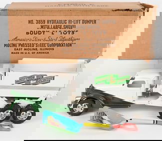 BUDDY L HYDRAULIC HI-LIFT DUMPER w/ BOX