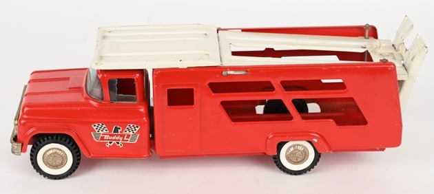 BUDDY L RACE CAR HAULER