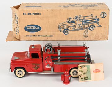 1962 TONKA PUMPER w/ BOX