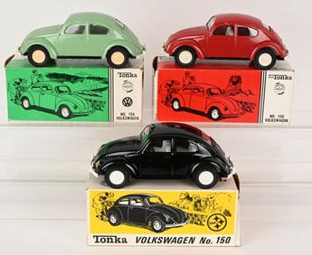 3- TONKA VOLKSWAGONS MIB