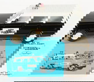 TONKA HI-WAY PATROL JEEP MIB