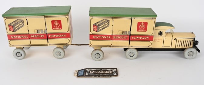 RICH TOYS UNEEDA BISCUIT TRUCK & TRAILERS