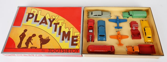 TOOTSIETOY #8000 PLAYTIME SET w/ BOX