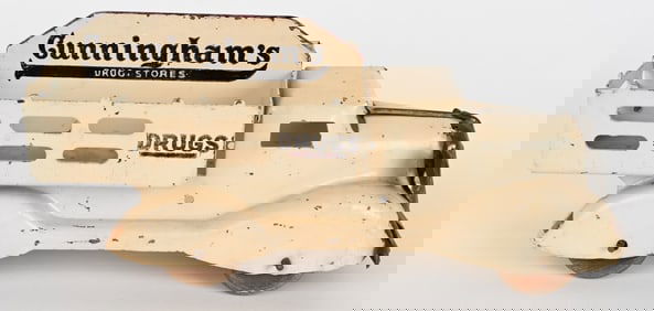 MARX CUNNINGHAMS DRUG STAKE BED TRUCK