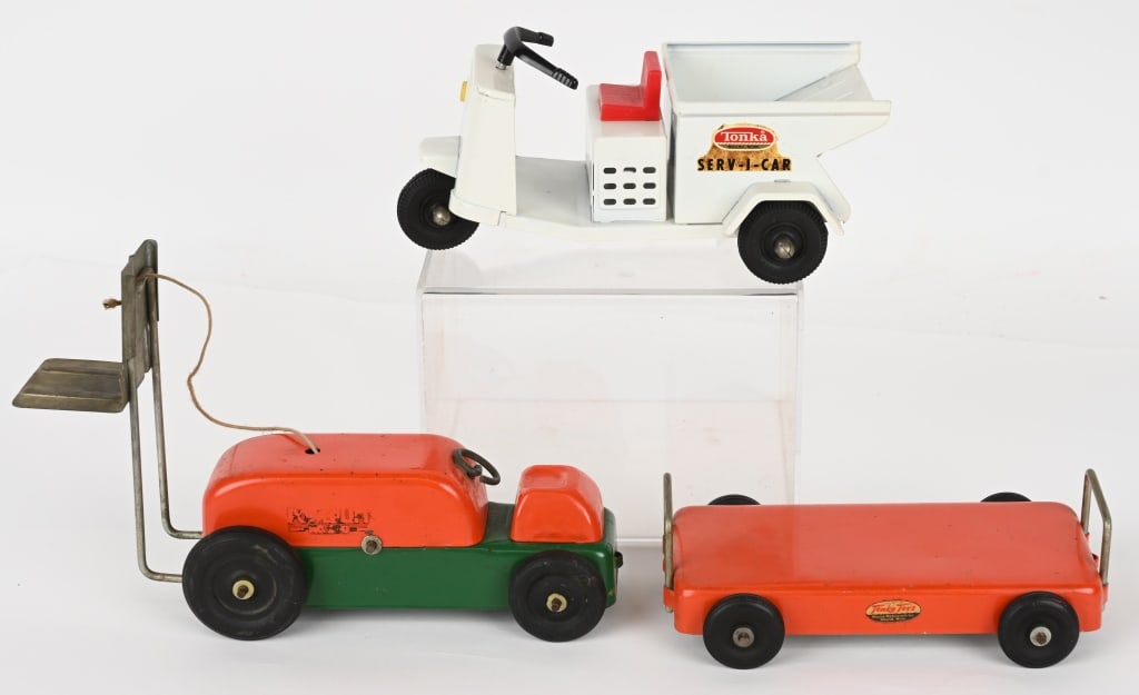 TONKA SERV-I-CAR & FORK LIFT (1 of 4)