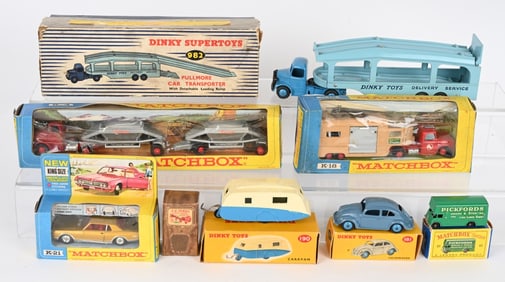 LOT MATCHBOX & DINKY TOYS w/ BOXES