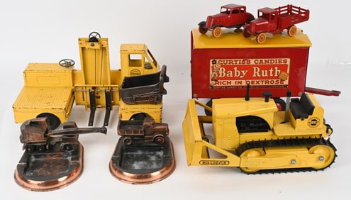 LOT OF PRESSED TOYS & MORE