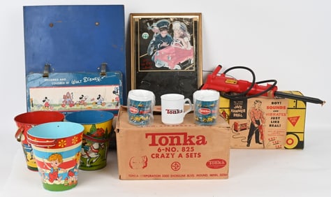 LOT OF VINATGE TOYS & MORE