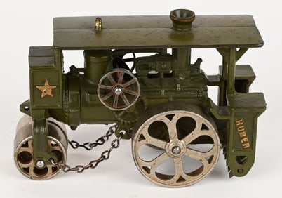 HUBLEY CAST IRON HUBER ROAD ROLLER