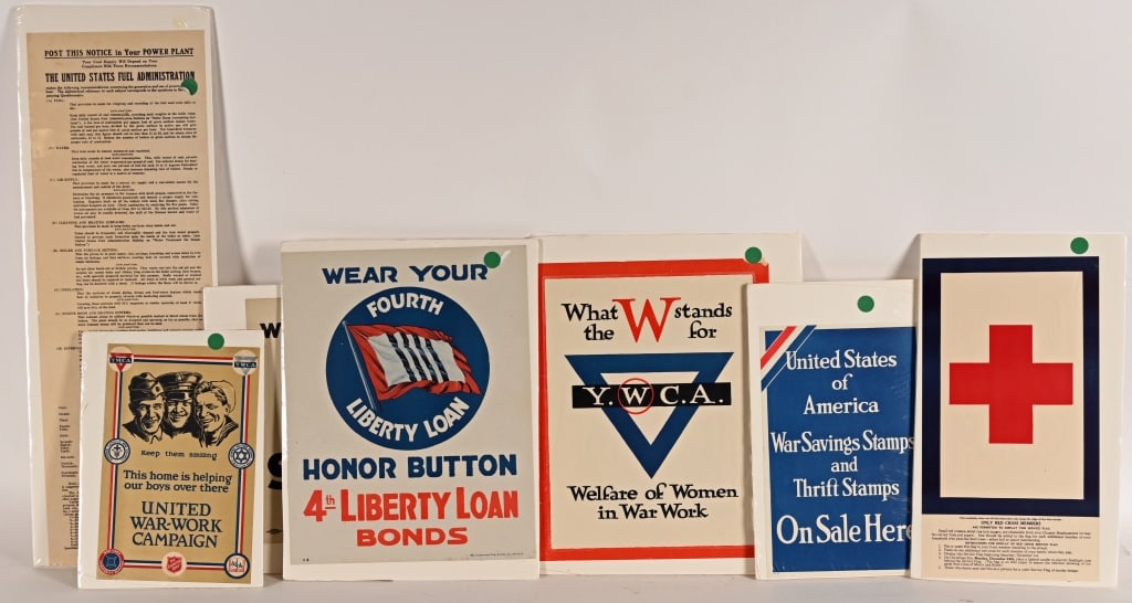 WWI US PROPAGANDA POSTERS LOT (1 of 5)
