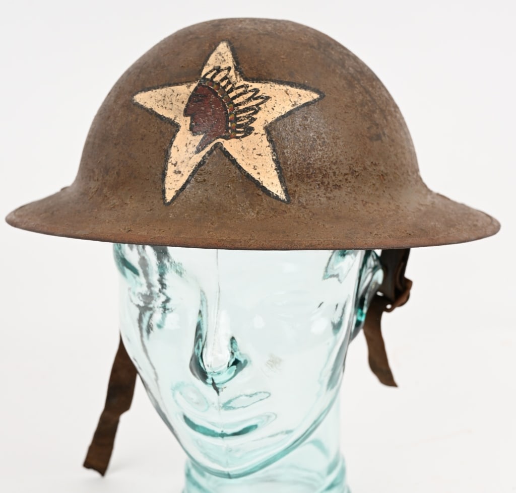 WW1 BRITISH MADE 2ND DIVISION PAINTED HELMET WWI: WWI British made 2nd Division Composite Battalion Painted Helmet. Helmet displays well. World War I: The 2nd Division was first constituted on 21 September 1917 in the Regular Army. It was organi